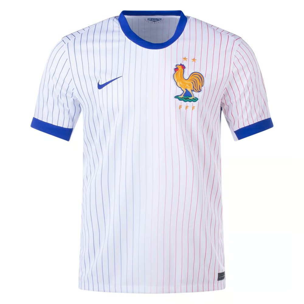 Frankreich Spielerversion Auswärtstrikot EURO 2024
