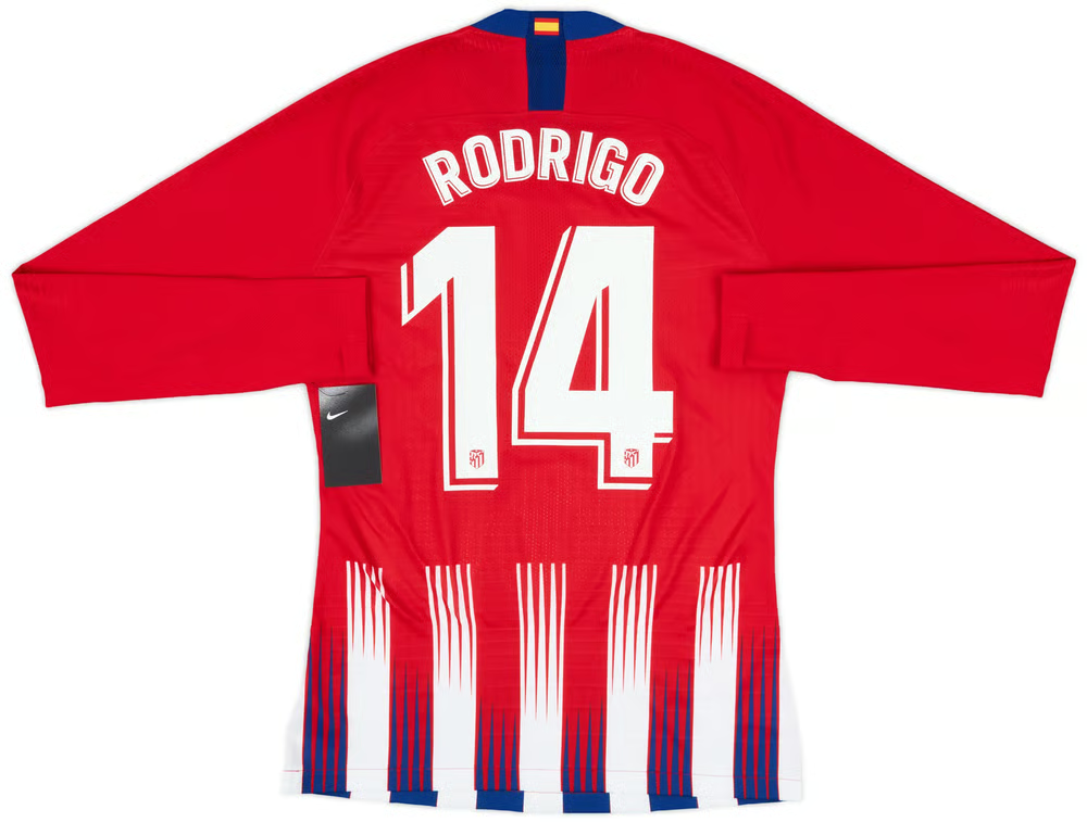 Kinder RODRIGO Atletico Madrid 2024/25 Heimtrikot Langarm