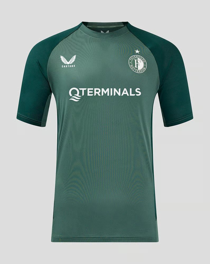 Herren Feyenoord 2024/25 Drittes Authentisches Pro Spieler Trainingstrikot