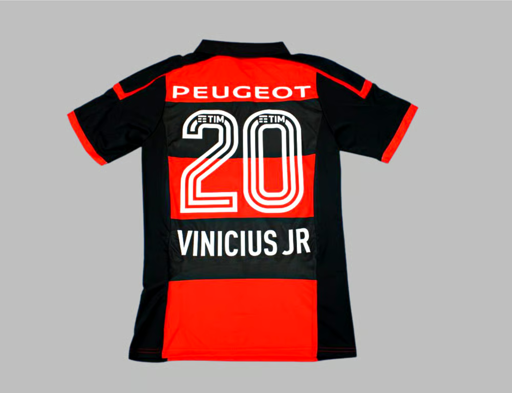 Herren VINI JR. Flamengo 2017/18 Heimtrikot
