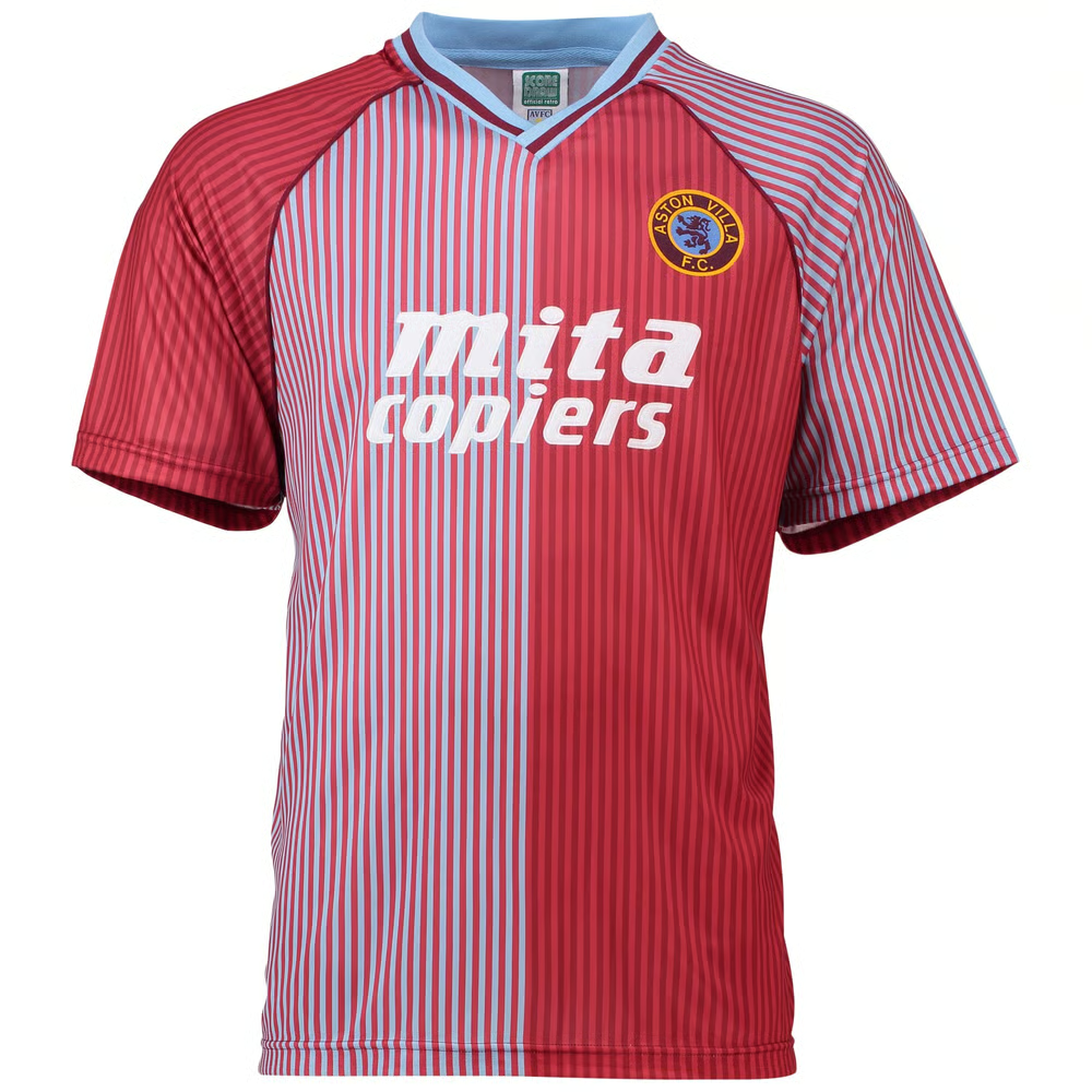 Damen Aston Villa 1988 Retro Trikot
