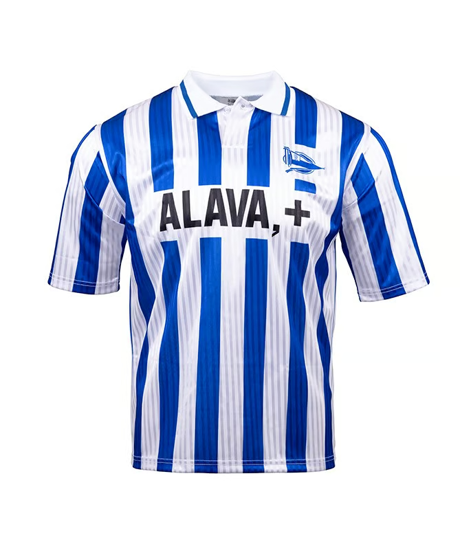 Alaves Kinder-Retro-Jubiläumstrikot Dritte 94/95