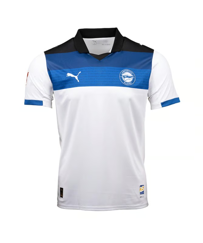 Damen Alavés 2025/26 Auswärtstrikot Ohne Sponsor