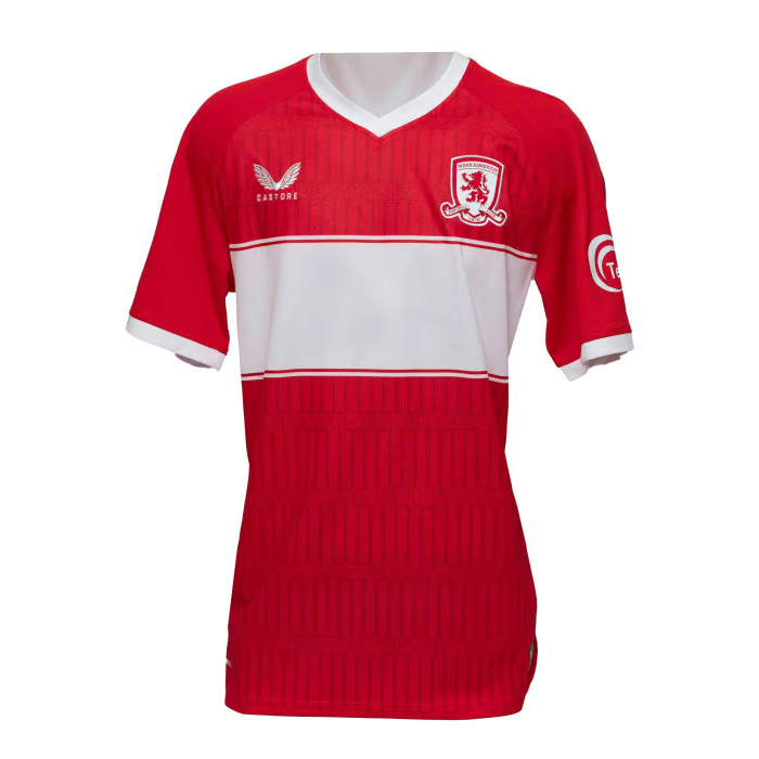 Damen Middlesbrough 2025/26 Heimtrikot Ohne Aufdruck