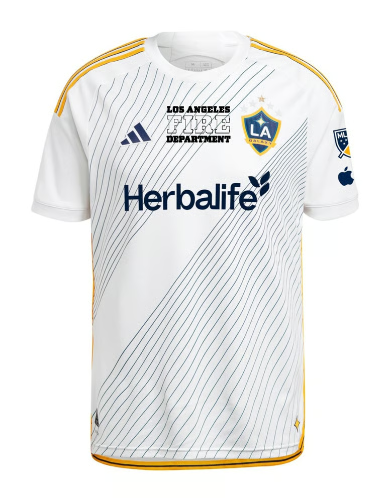 Damen LA Galaxy 2025 Heim V2 Shirt