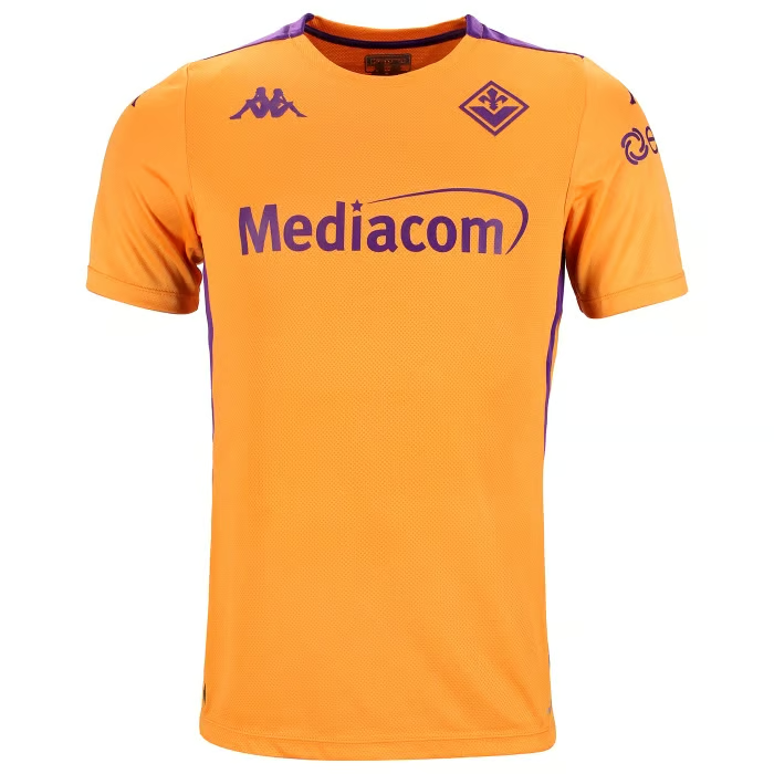 Kinder Fiorentina 2024/25 Dritttrikot Training Authentic - Orange