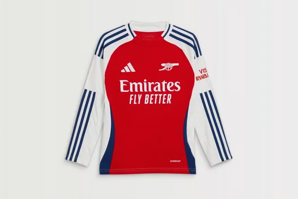 Kinder Arsenal 2024/25 Heimtrikot Langarm