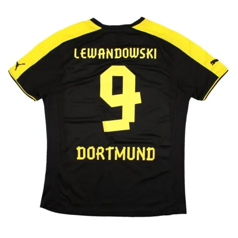 Damen LEWANDOWSKI Borussia Dortmund 2013/14 Auswärtstrikot
