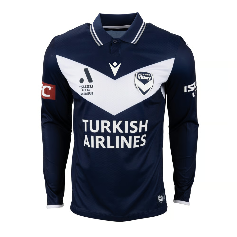 Damen Melbourne Victory 2024/25 Heim Langarmtrikot