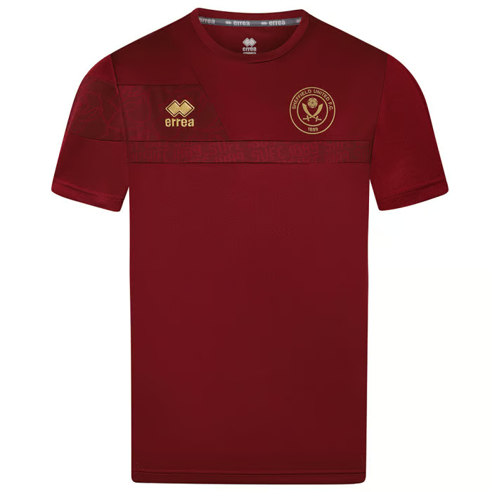 Herren Sheffield United 2024/25 Drittes Authentisches Training Parker Trikot - Rot