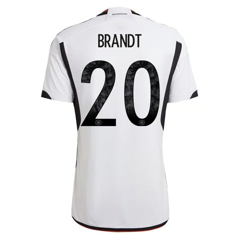 Julian Brandt #20 Deutschland Heimtrikot Weltmeisterschaft 2022