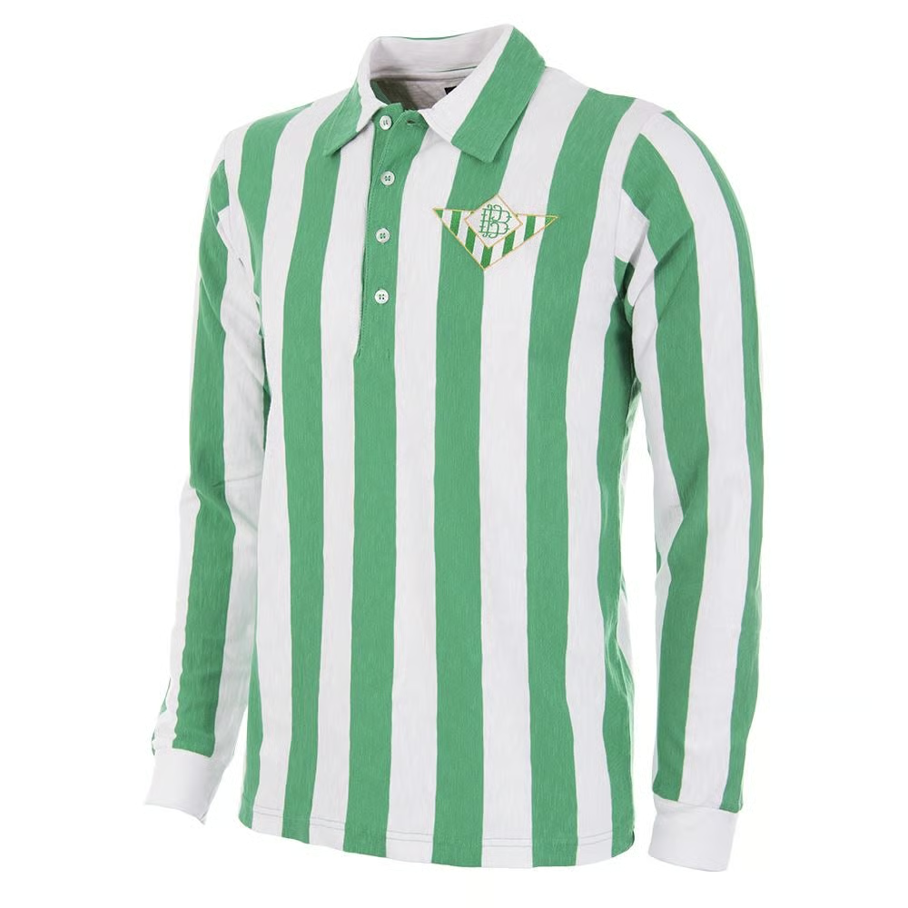 Damen Real Betis 1934/35 Retro Langarmshirt