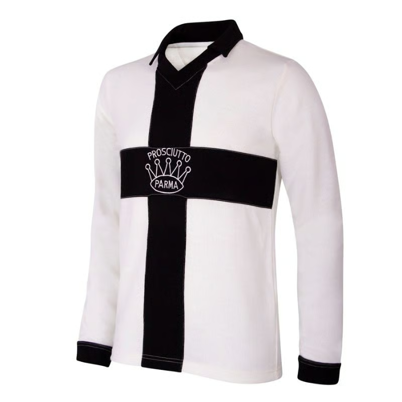 Damen Cagliari Calcio 1982 Retro Langarmtrikot