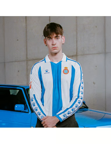 RCD Espanyol Herren-Heimtrikot Langarm 2025/26