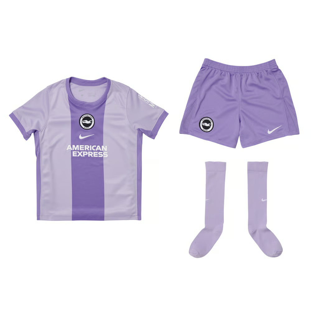 Kinder Brighton & Hove Albion 2025/26 Auswärtsset