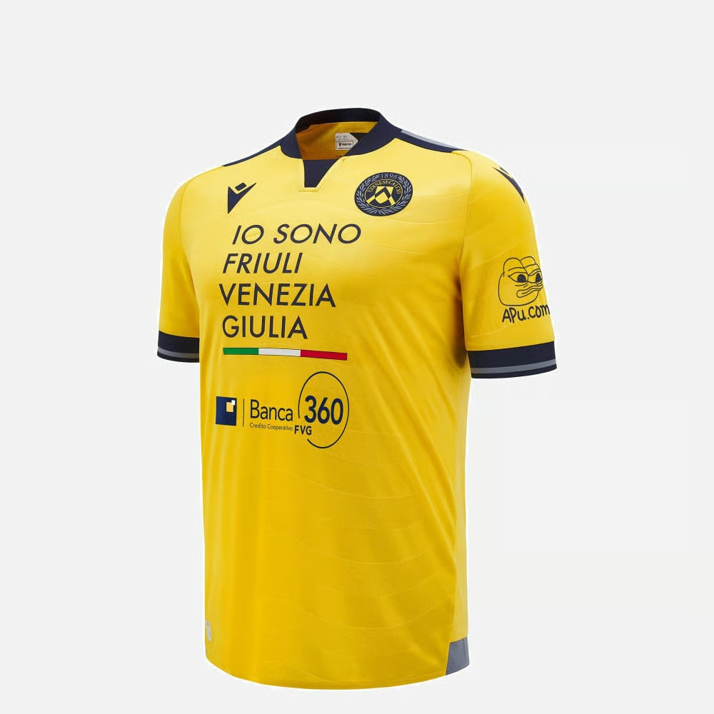 Kinder Udinese 2024/25 Auswärts Trikot
