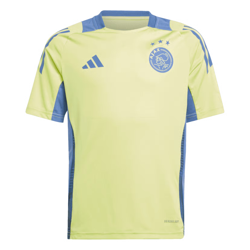Kind Ajax 2024/25 Dritt Authentisches Trainingsshirt - Gelb