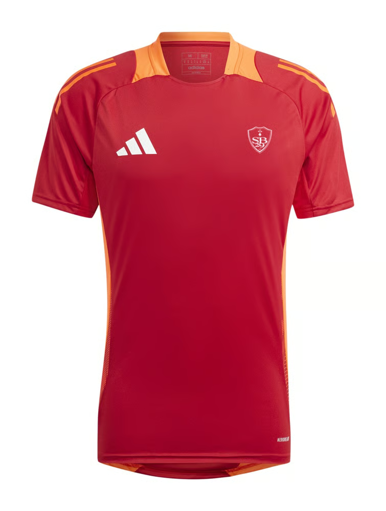 Herren Brest 2024/25 Drittes Authentisch Training Trikot – Rot