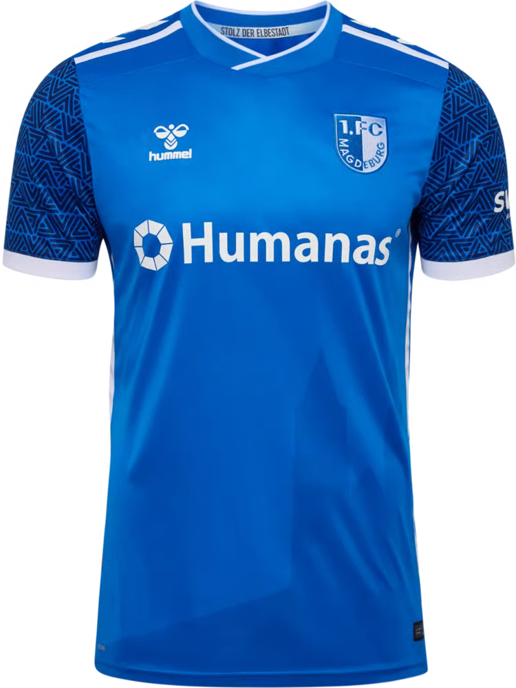 Kinder 1. FC Magdeburg 2024/25 Heimtrikot