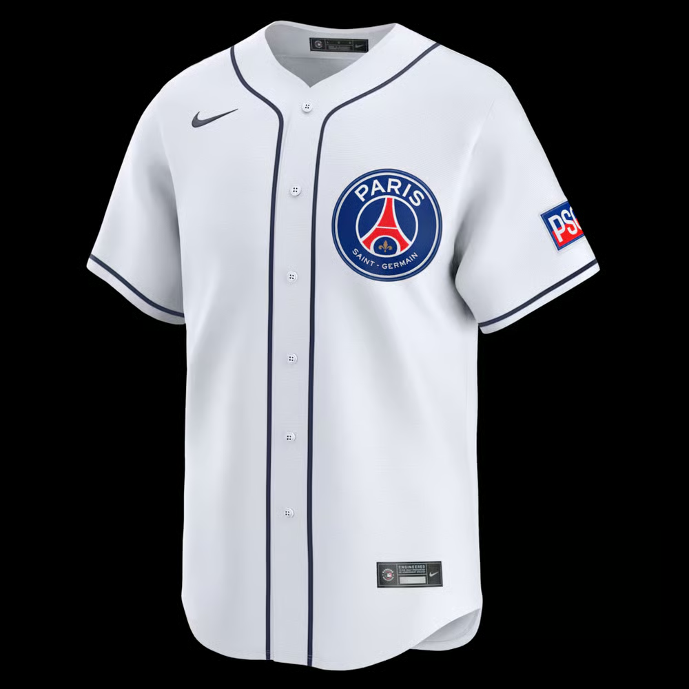 Damen PSG x MLB 2025/26 Limitierte Trikot - Weiß