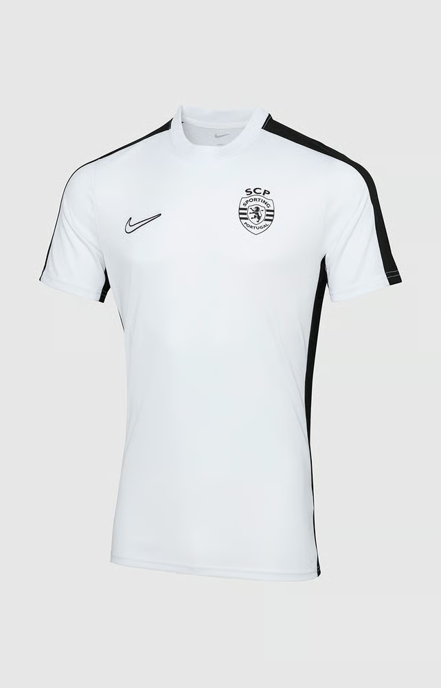 Damen Sporting CP 2023/24 Drittes Authentisches Trainings-Trikot - Weiß