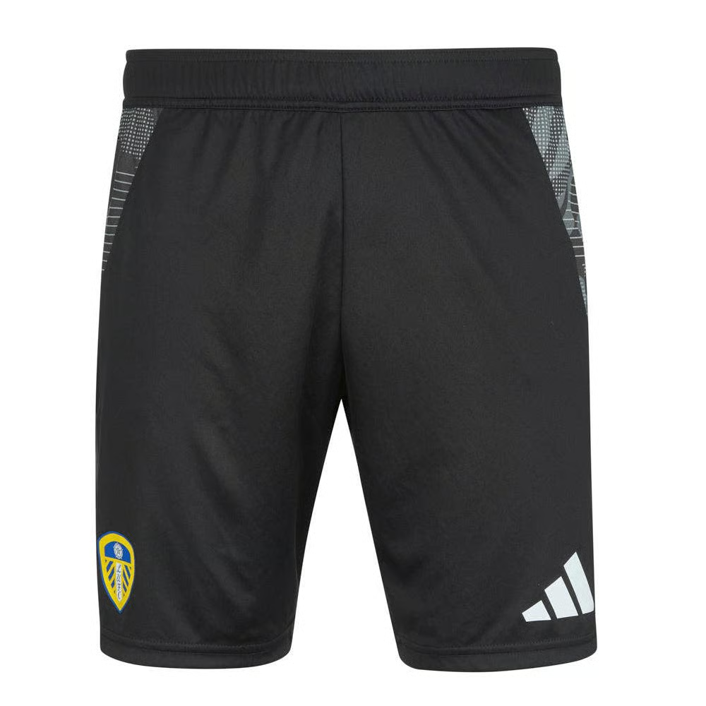 Herren Leeds United 2024/25 Drittes Authentisches Training Shorts - Schwarz
