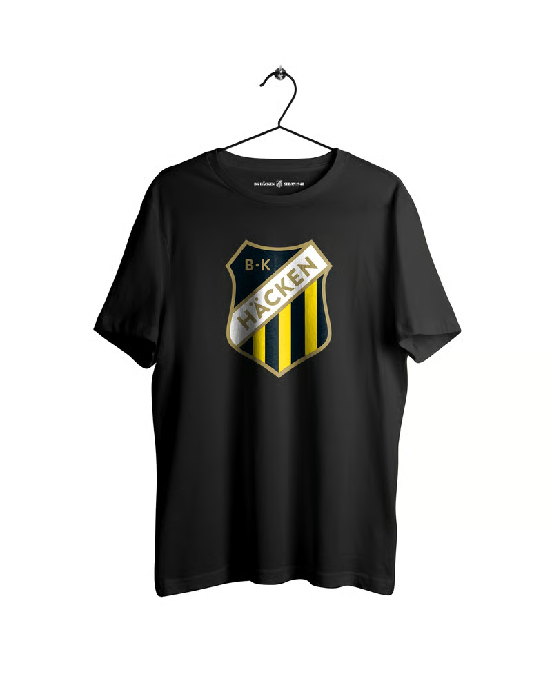 Damen BK Häcken 2025 Drittes Crest Trikot - Schwarz