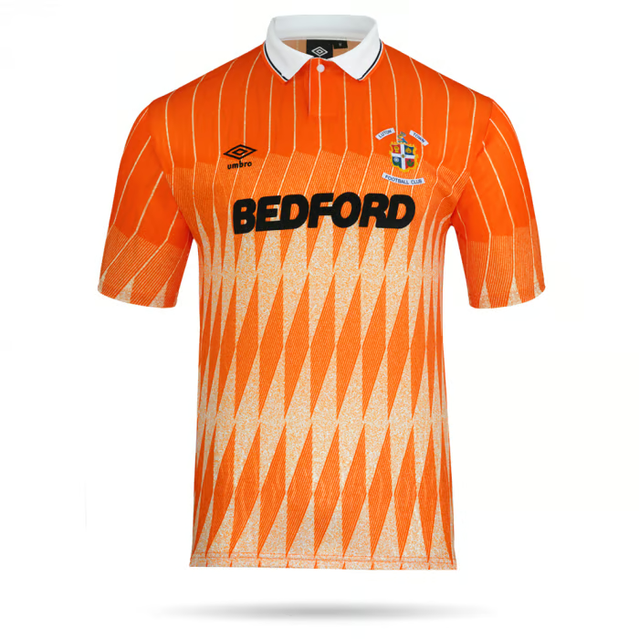 Damen Luton Town 1989/90 Auswärts Retro Trikot