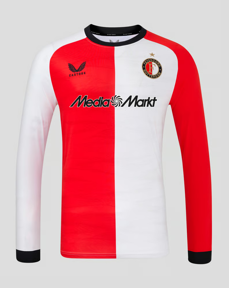 Herren Feyenoord 2024/25 Heim Langarmtrikot
