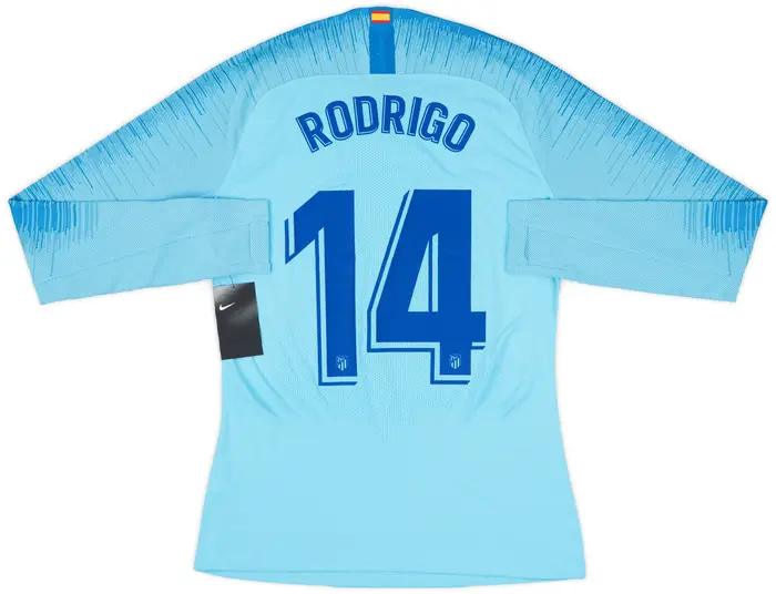 Kinder RODRIGO Atletico Madrid 2024/25 Auswärtstrikot Langarm