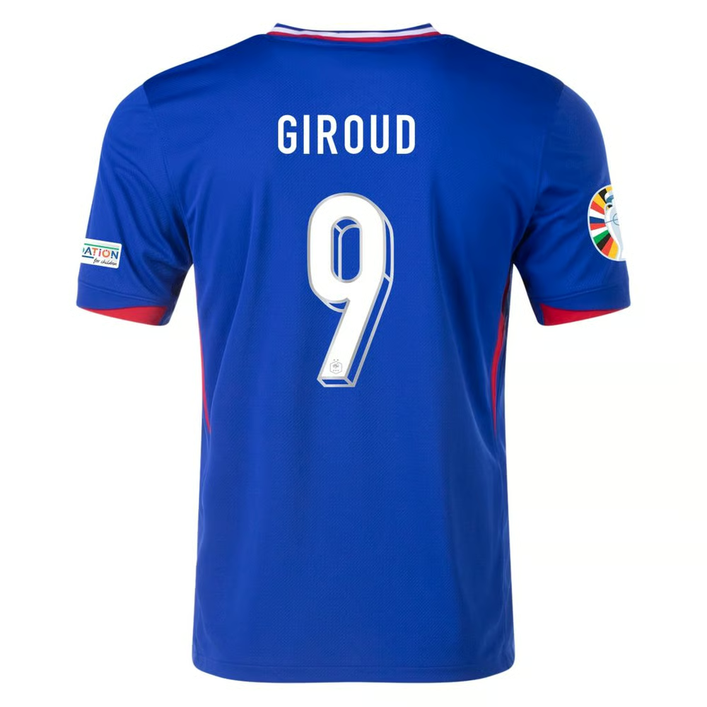 Olivier Giroud #9 Frankreich Heimtrikot EURO 2024