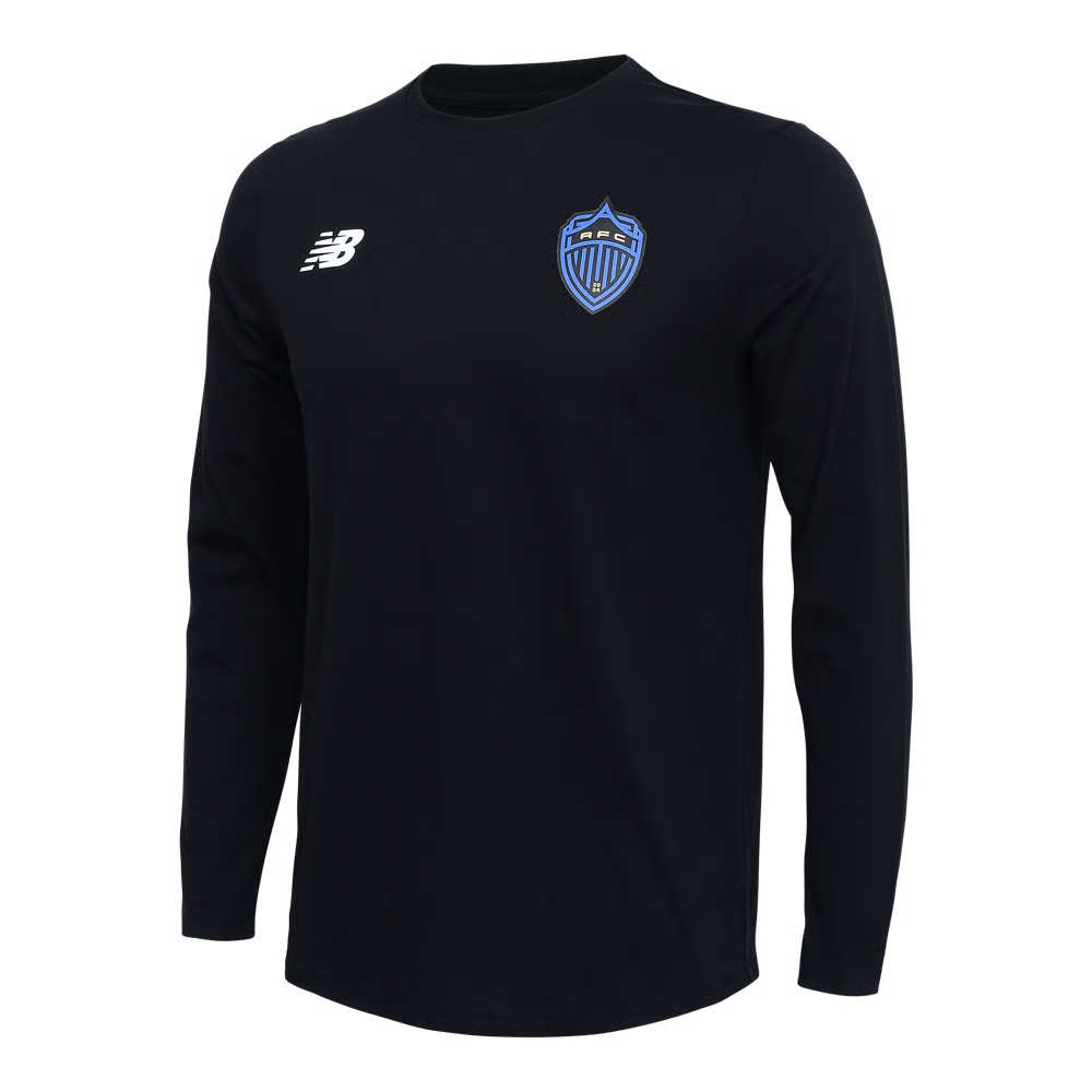 Damen Auckland FC 2024/25 Drittes Casual Langarmshirt - Schwarz
