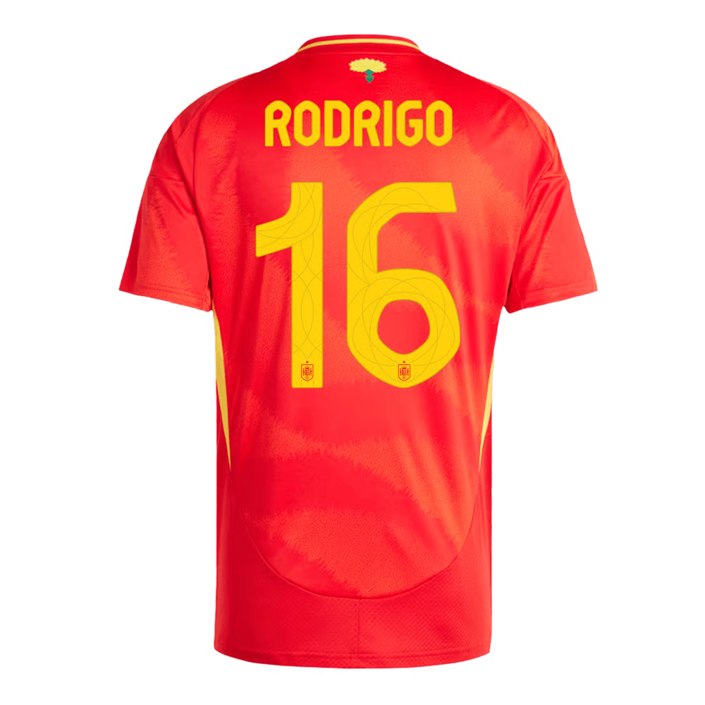 Rodrigo #16 Spanien Heimtrikot EURO 2024