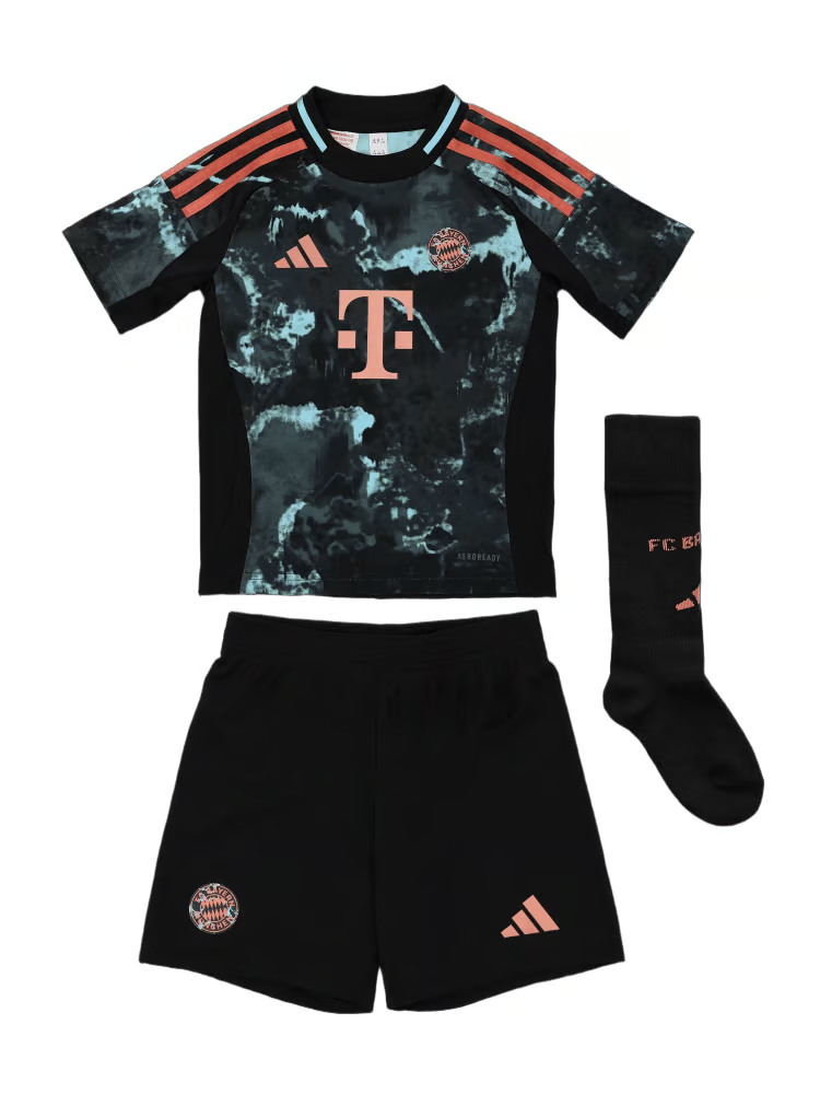 Kinder Bayern München 2024/25 Auswärtsset