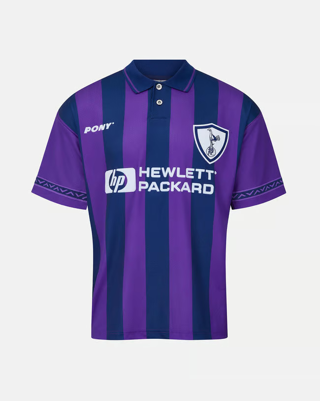 Kinder Tottenham Hotspur 1995/96 Auswärts Retro Pony Trikot