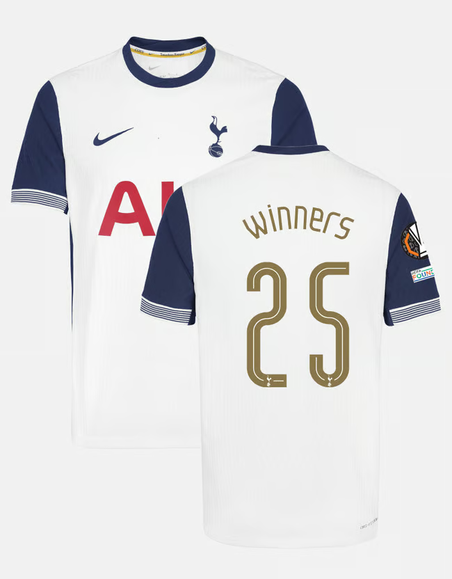 Herren Tottenham Hotspur 2024/25 Heim Europa League Sieger Trikot