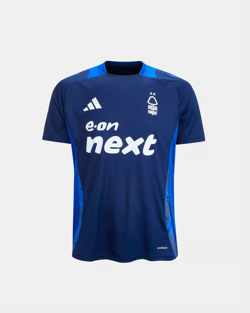 Kinder Nottingham Forest 2024/25 Drittes Authentisches Trainingsshirt - Blau