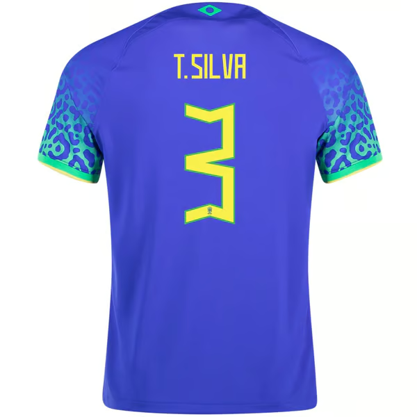 Damen T.SILVA Brasilien 2022/23 Auswärtstrikot