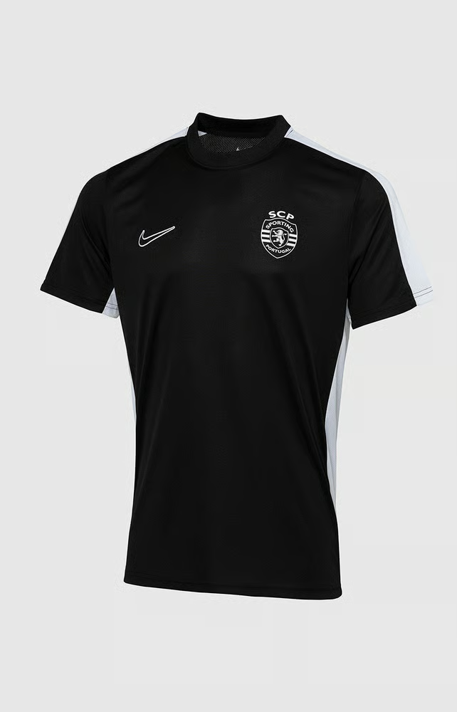 Damen Sporting CP 2023/24 Drittes Authentisches Trainings-Trikot - Schwarz