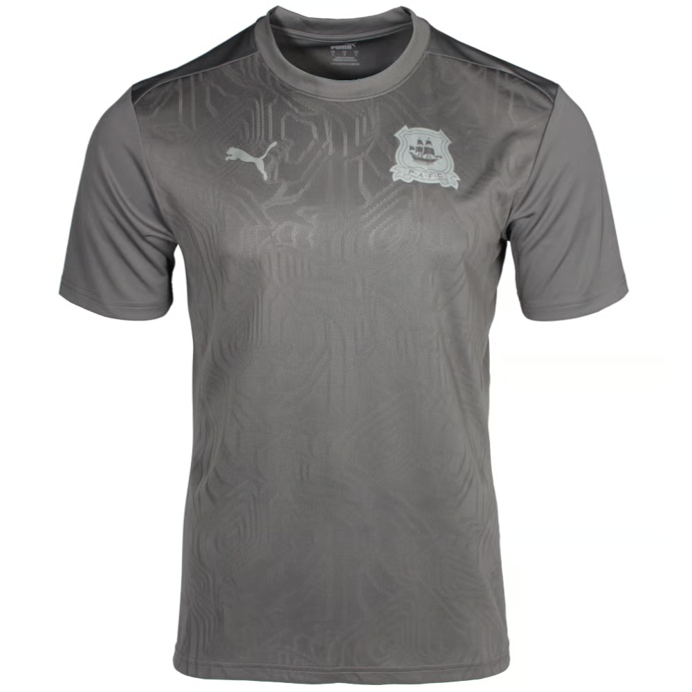 Herren Plymouth Argyle 2024/25 Dritt Authentisches Trainingsshirt - Grau