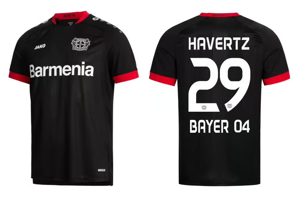 Damen HAVERTZ Bayer 04 Leverkusen 2019/20 Auswärtstrikot