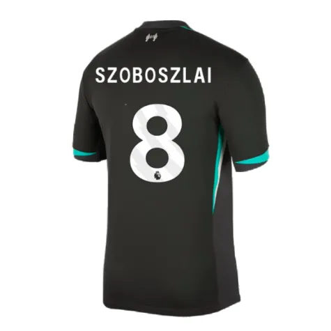 Kinder SZOBOSZLAI Liverpool 2024/25 Auswärtstrikot
