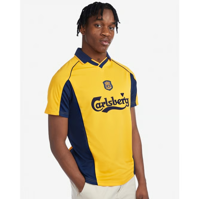 Kinder Liverpool 2000/01 Auswärts Retro Trikot