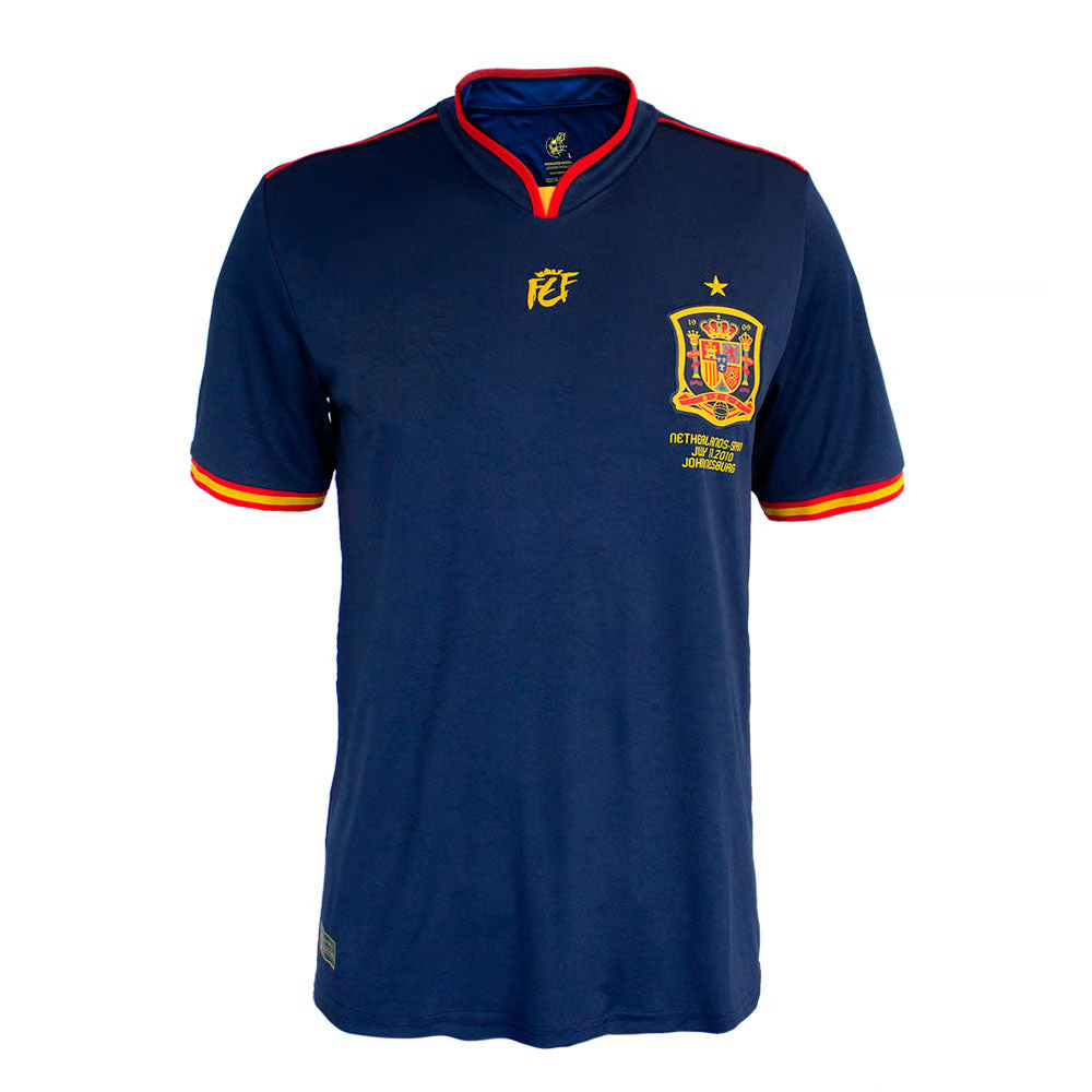Damen Spanien 2010 Retro Weltmeisterschaft Jubiläums-Shirt