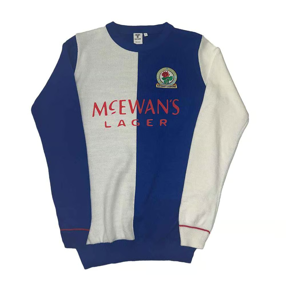 Damen Leeds United 1994/95 Heim Retro Langarmtrikot