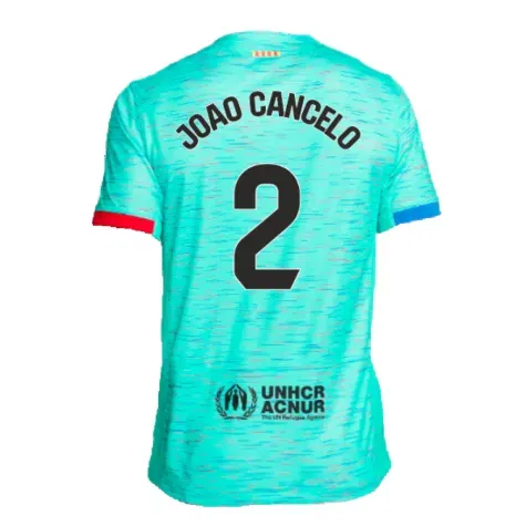 Kinder JOAO CANCELO FC Barcelona 2023/24 Drittes Trikot