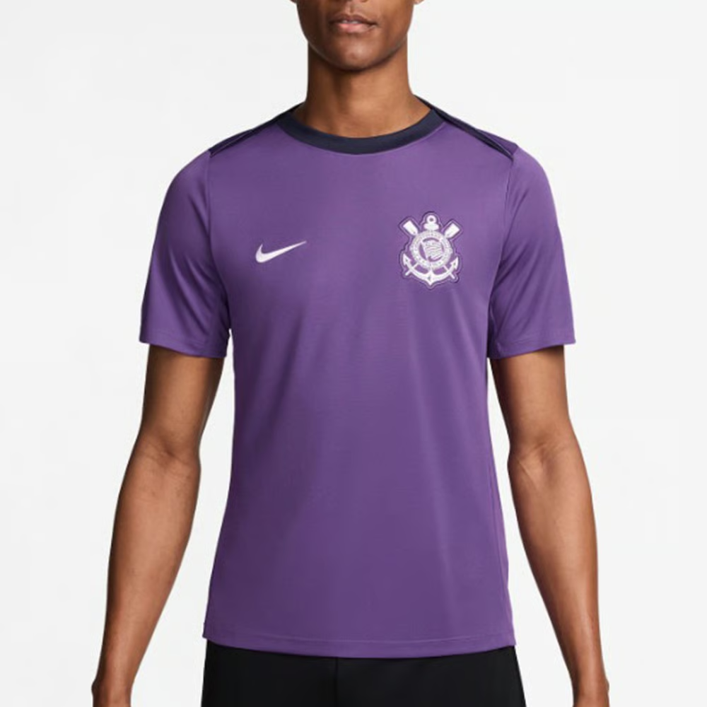 Damen Corinthians Paulista 2025 Dritt Authentisches Trainingsshirt