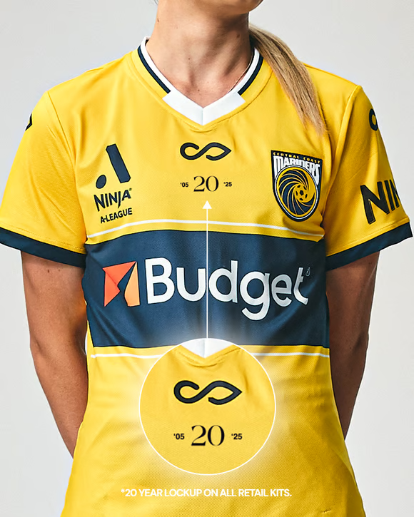 Damen Central Coast Mariners 2024/25 Heim ALW Shirt