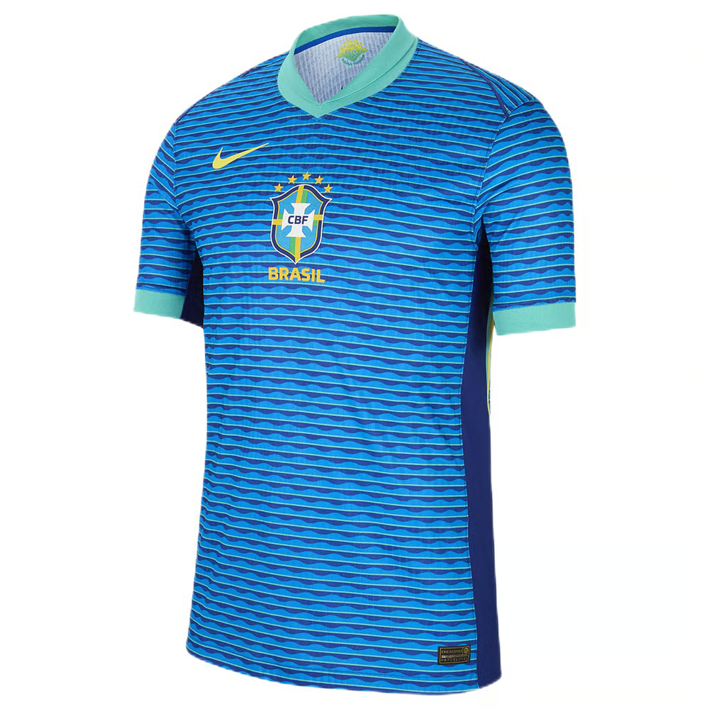 Brasilien Spielerversion Auswärtstrikot Copa America 2024