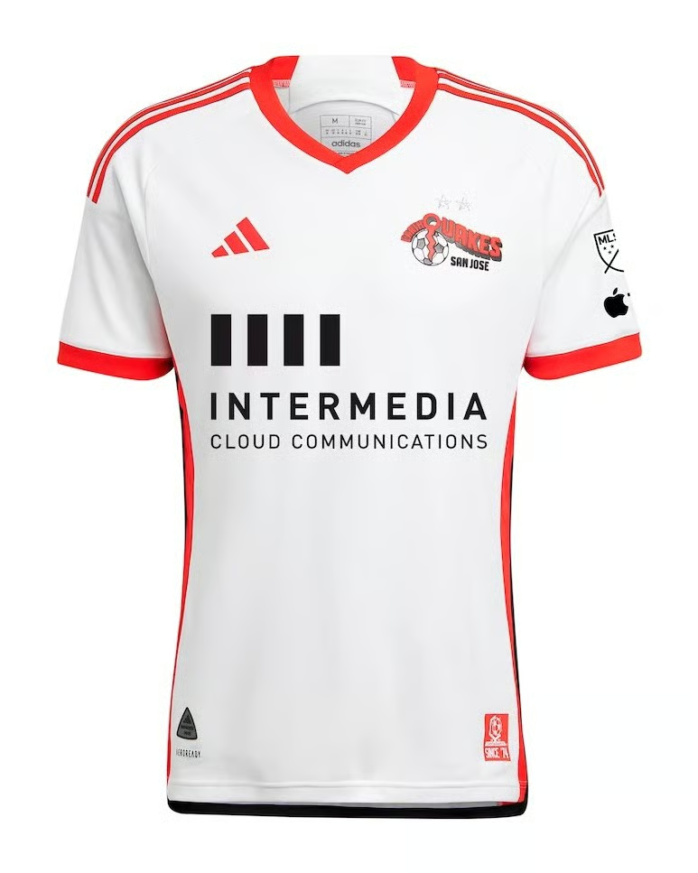 Herren San Jose Earthquakes 2025 Auswärts Shirt